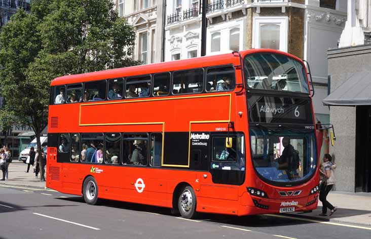 Metroline Volvo B5LH Wright VWH2101